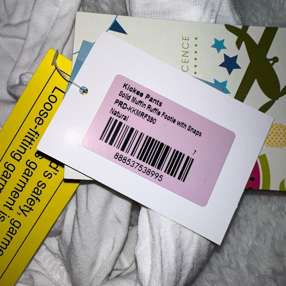 NWT Kickee Ruffle Footie - Picture 6 of 7